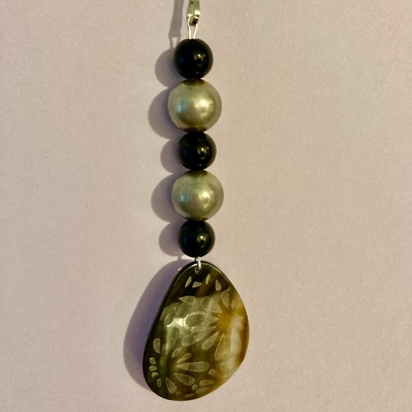 Handmade Upcycled Purse Charm - Picture 1 of 3